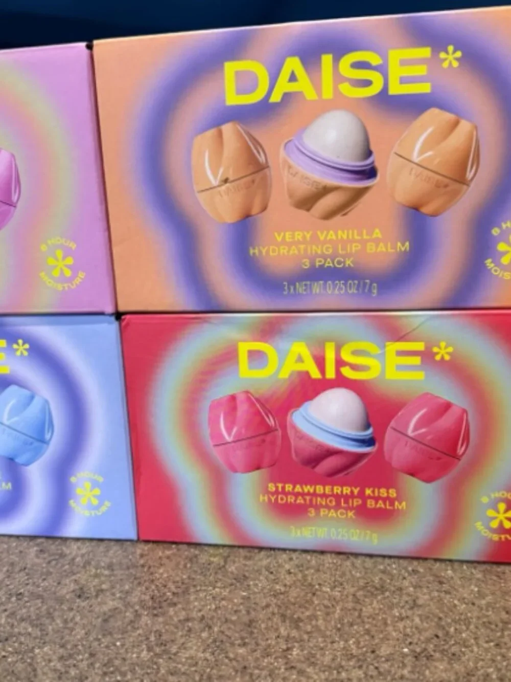 DAISE | Hydrating Lip Balm | 3 pack | Gift Set